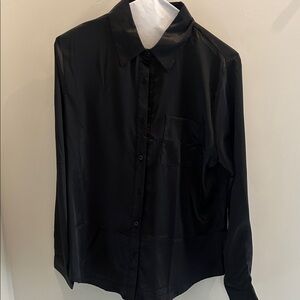 Elegant Black Women's Top